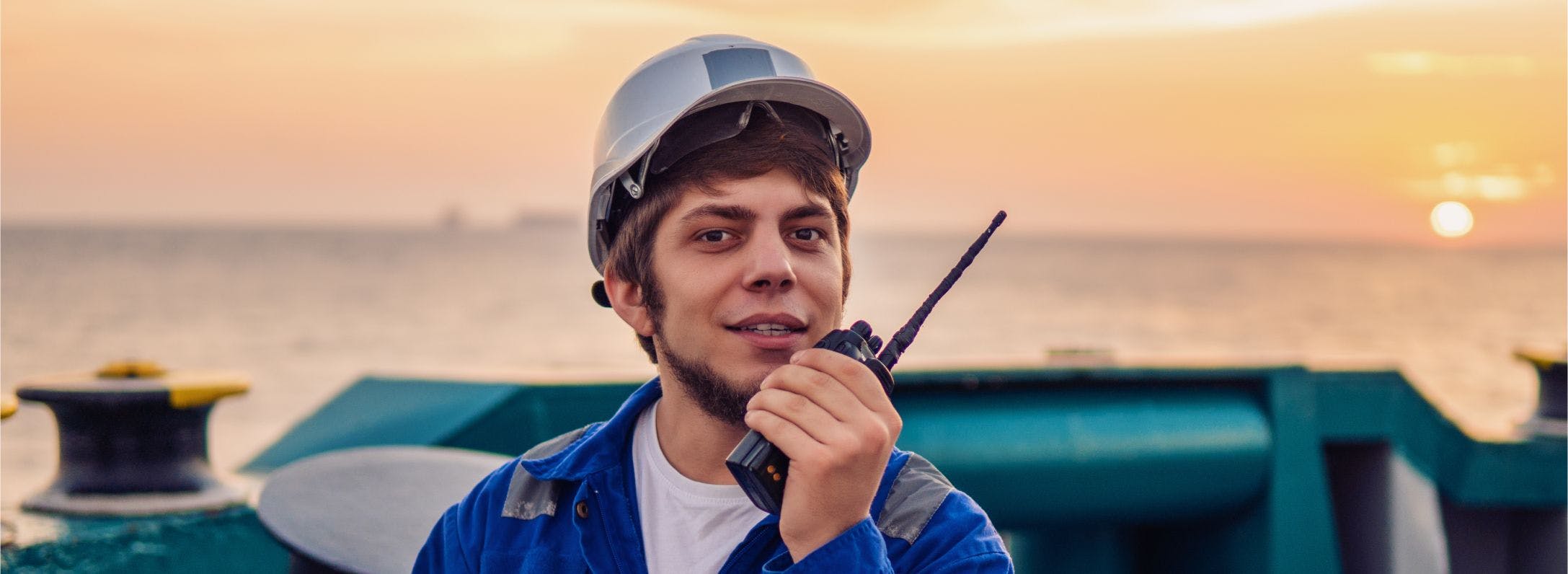Able Seaman working offshore