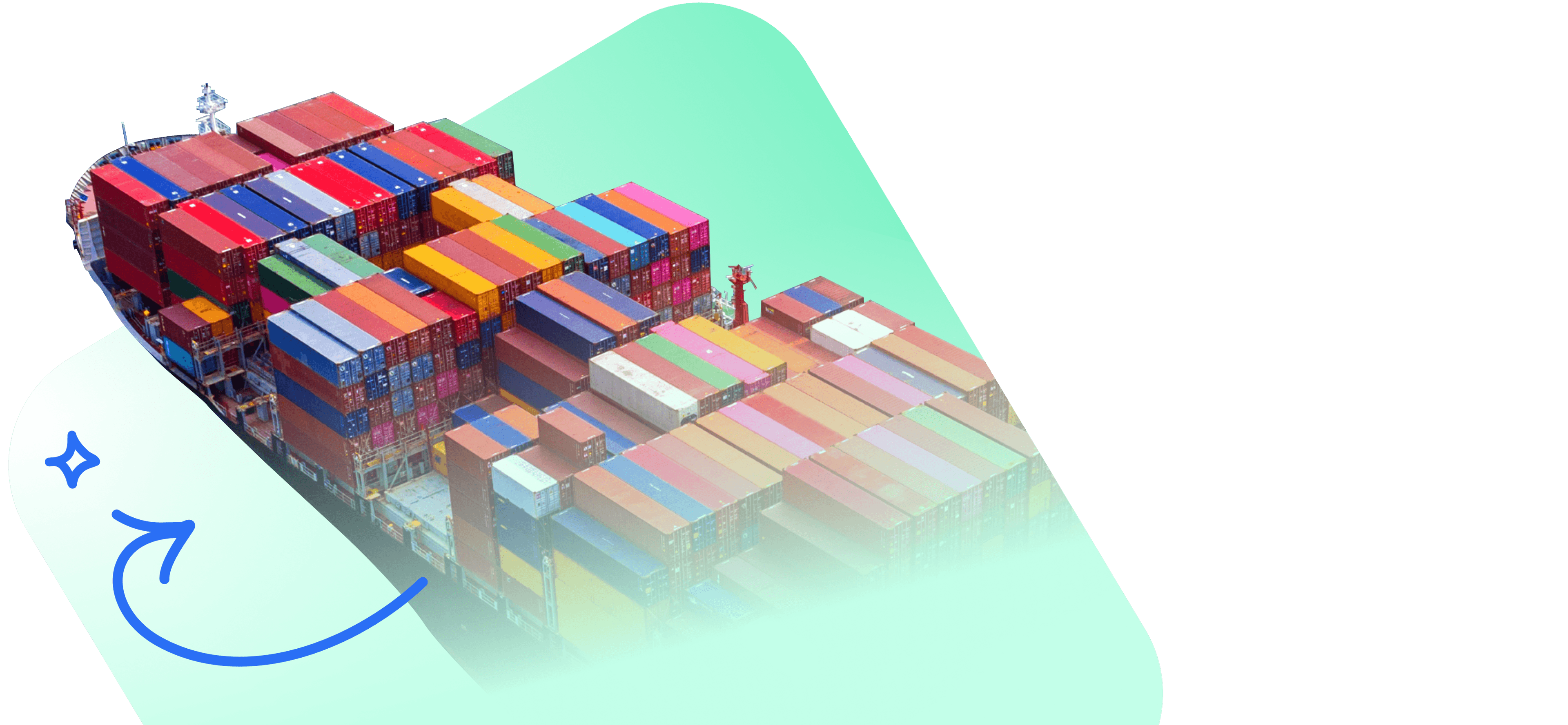 Cargo ship hero image