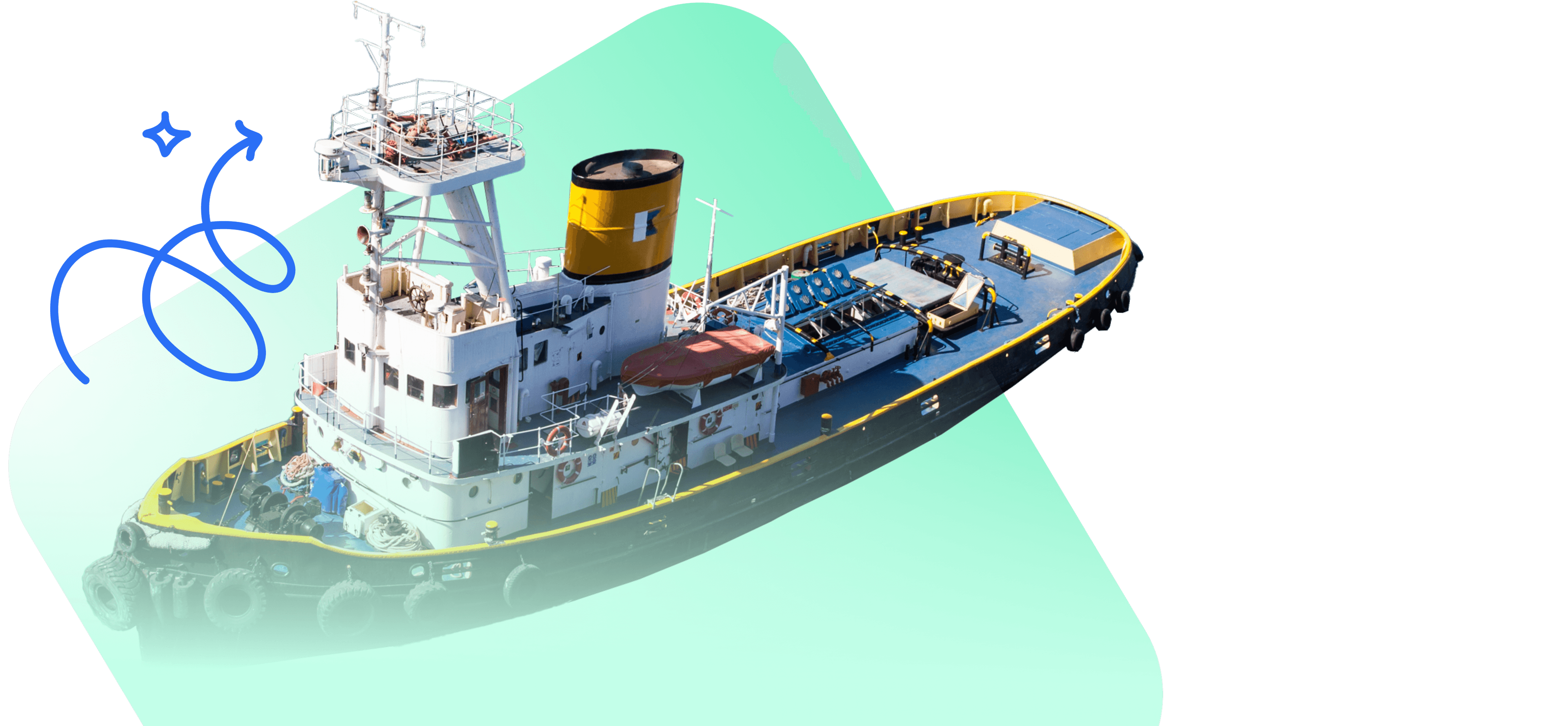Tug boat hero